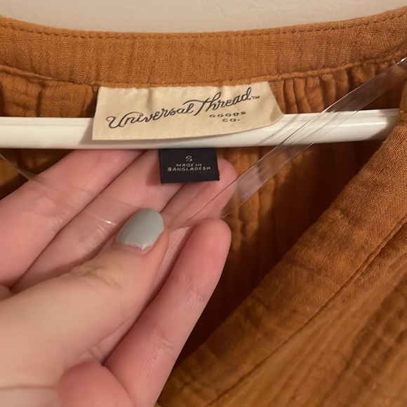 Mustard Yellow Universal Threads Blouse - Picture 2 of 4